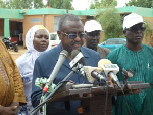 Secretary General of the Niger Ministry of Health Dr. Mahamadou Idrissa Maiga