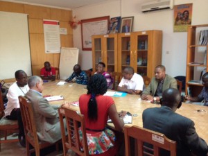 Meeting with Ministry of Health Personnel in Cote d'Ivoire. Photo: FHI 360